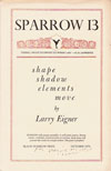 Larry Eigner. shape shadow elements move