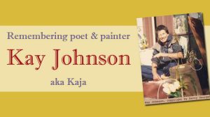 poet and painter Kay Johnson / Beat Hotel resident