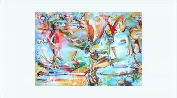 rik lina - painting - surrealist - featured image