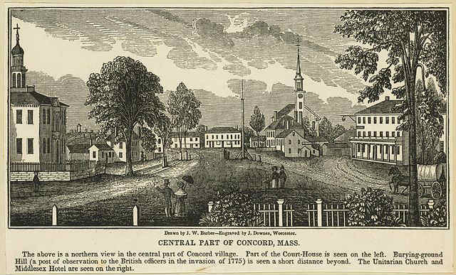 Concord, MA 1840s