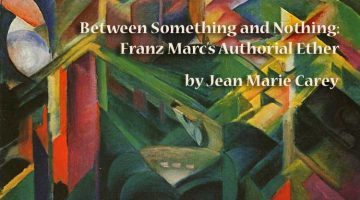 franz marc writings - jean marie carey